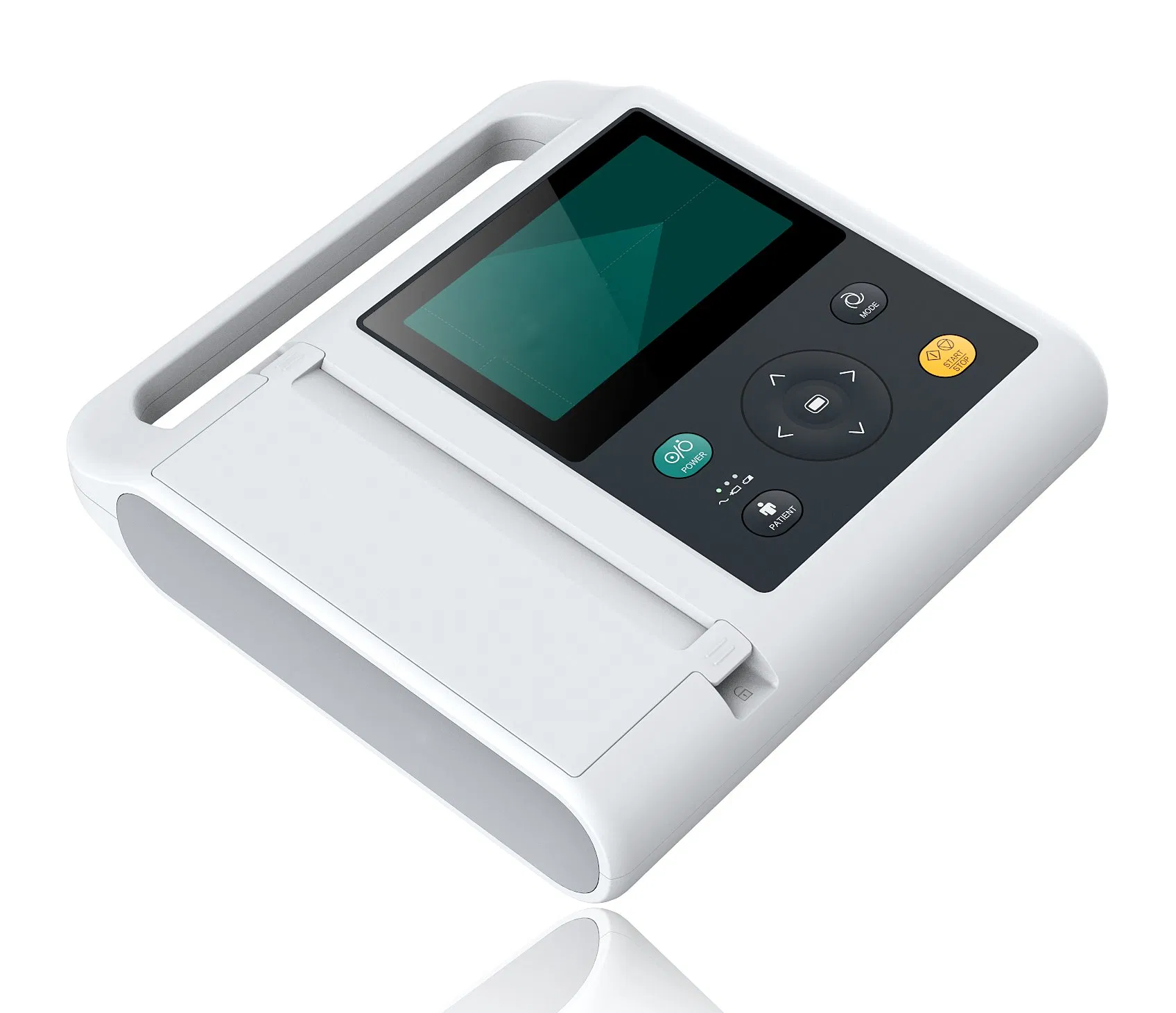 Portable 12 Channel ECG Device with Real-Time Data Analysis &amp; Reporting