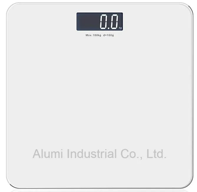 Tempered Glass Bathroom Scale View 1