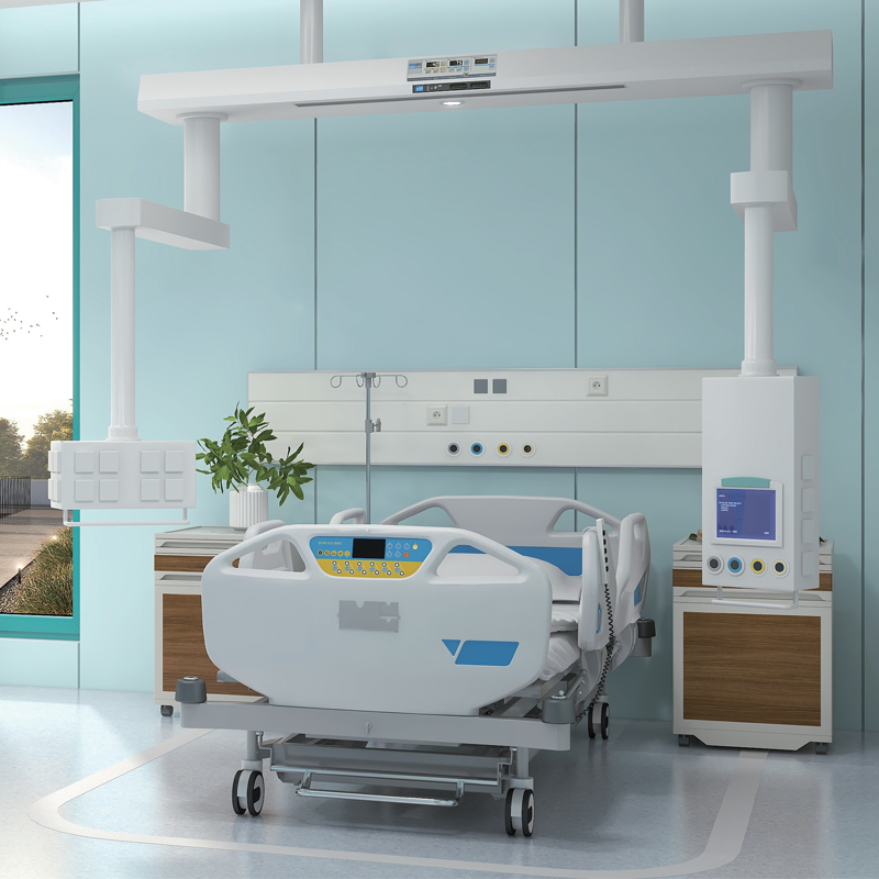Premium Swing ICU Rehabilitation Full Electric Smart Hospital Bed with Monitoring System