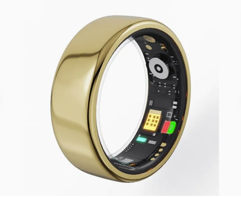 Light Weight 24 Hours Health Heart Rate Monitor Device Fitness Finger Wearable Different Size Smart Ring