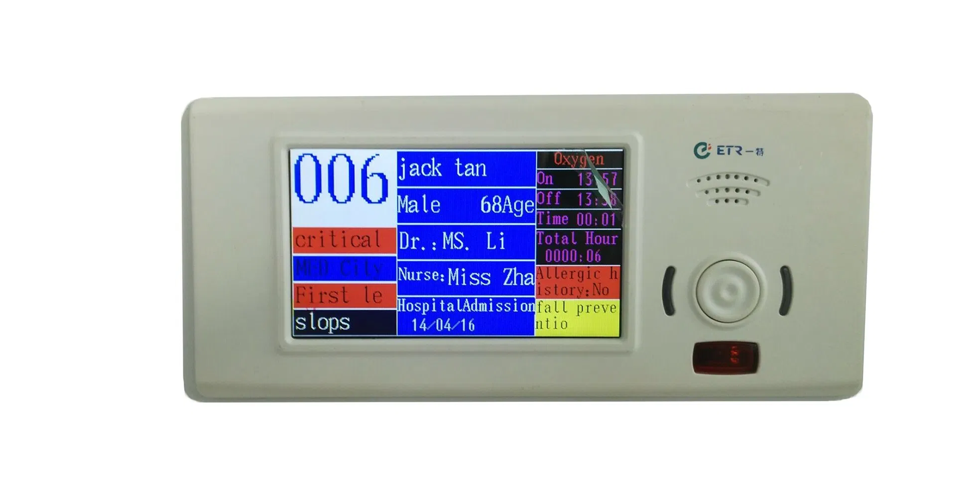 Medical Nurse Call System, Intelligent Ward Call
