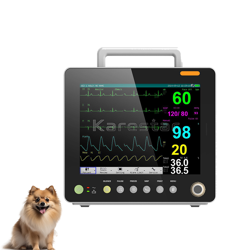 High Quality J107 Medical Patient Vital Signs Monitoring Device Portable Veterinary Wireless Patient Monitoring