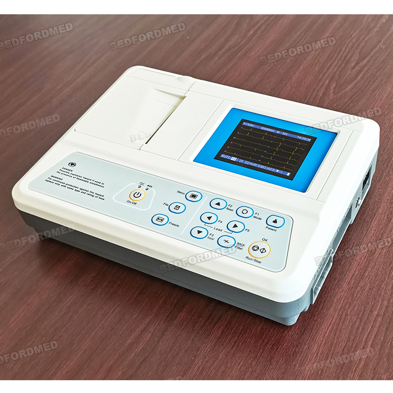 Hospital Euipment Clinics and Rehabilitation High-Efficiency portable ECG Electrocardiograph 3303