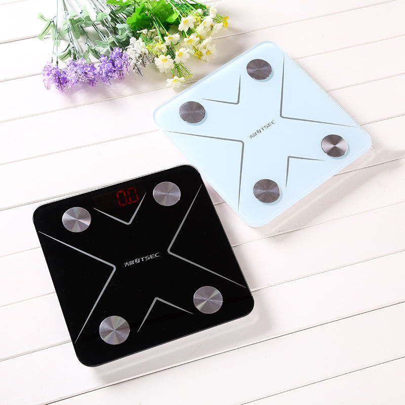Marchfactory Intelligent Digital Bathroom Waterproof Weight and Body Fat Bml/Bmr Body Scale