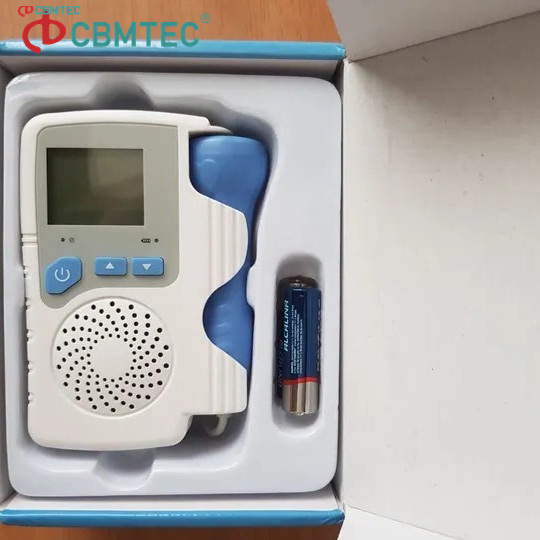 LED Screen Fetal Doppler Color for Easy Home Use