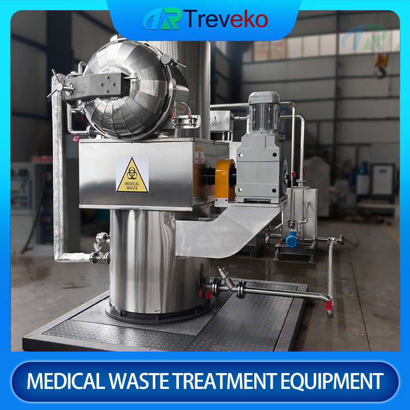 Remotely Monitored Medical Waste Autoclave Equipment with IoT Connectivity