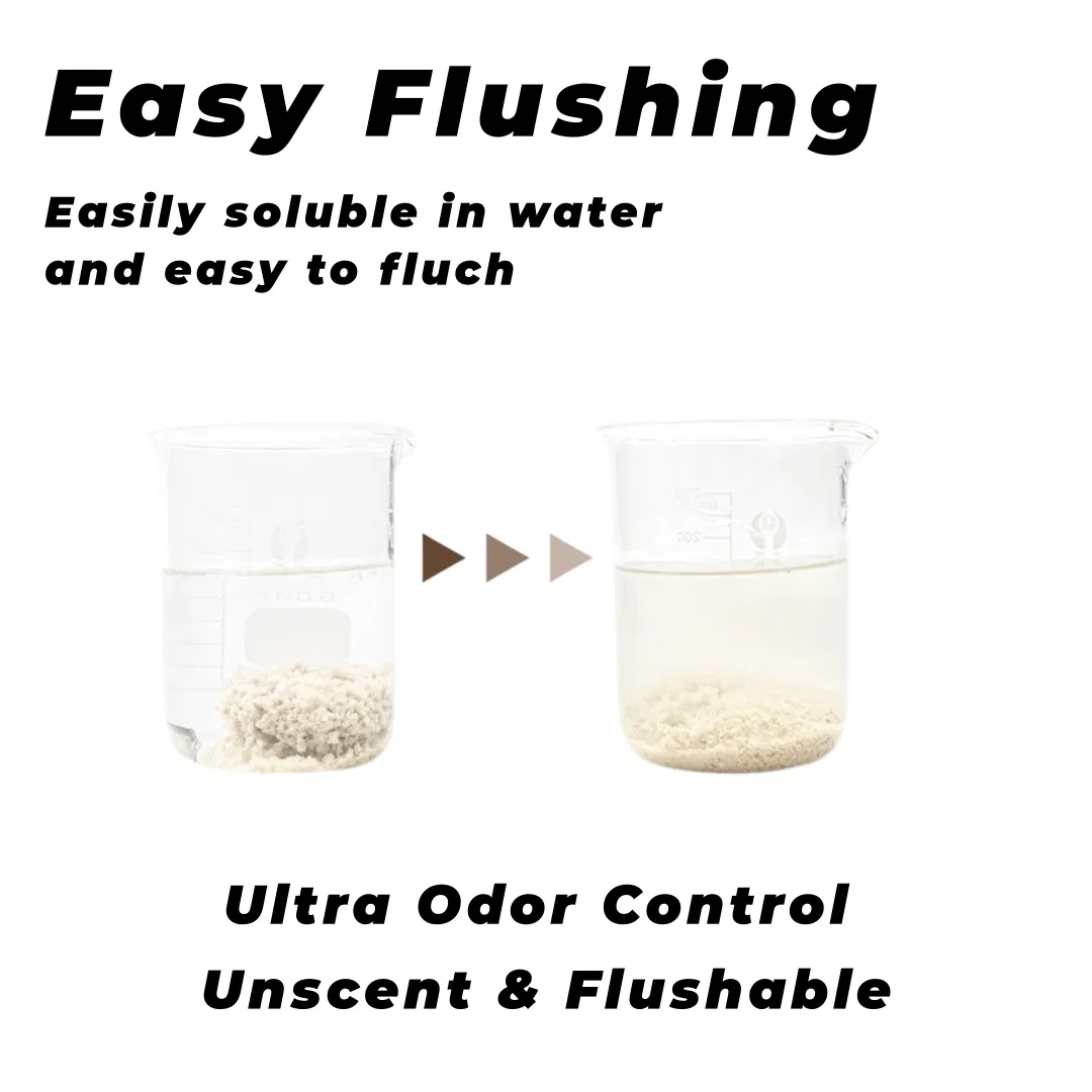 Manufacturer OEM Premium Cassava Bamboo Plant Cat Sand No Additive Scent Stripe Shape Strong Clumping Plant Cat Litter