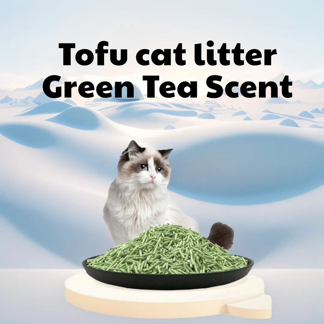 Biodegradable Plant Tofu Cat Litter in 2.5kg Kraft Paper Bag