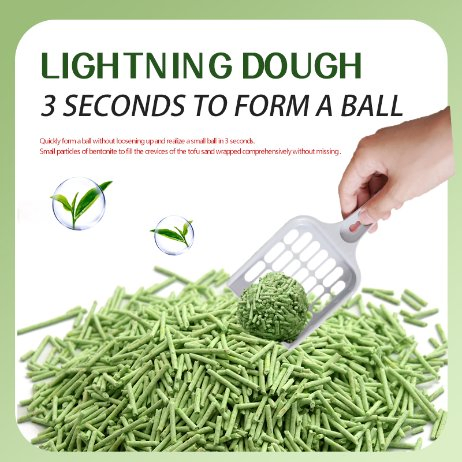 Tofu Cat Litter Cat Sand Biodegradable One Hundred Percent Natural Not Polluting The Environment Easy Scoop Wood Pellets Crushed