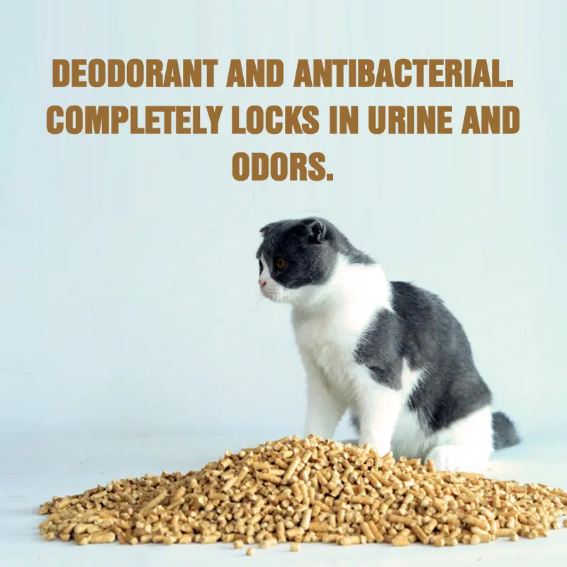 Wholesale Eco Friendly Suppliers Bulk Pine Wood Pellet Cat Litter Sand