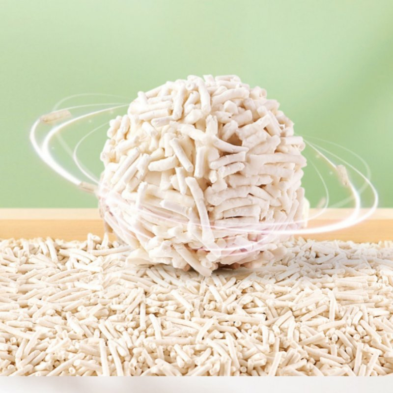 Pet Products Cat Litter Sand 6L Good Water Absorption Tofu Cat Litter with Dust Free