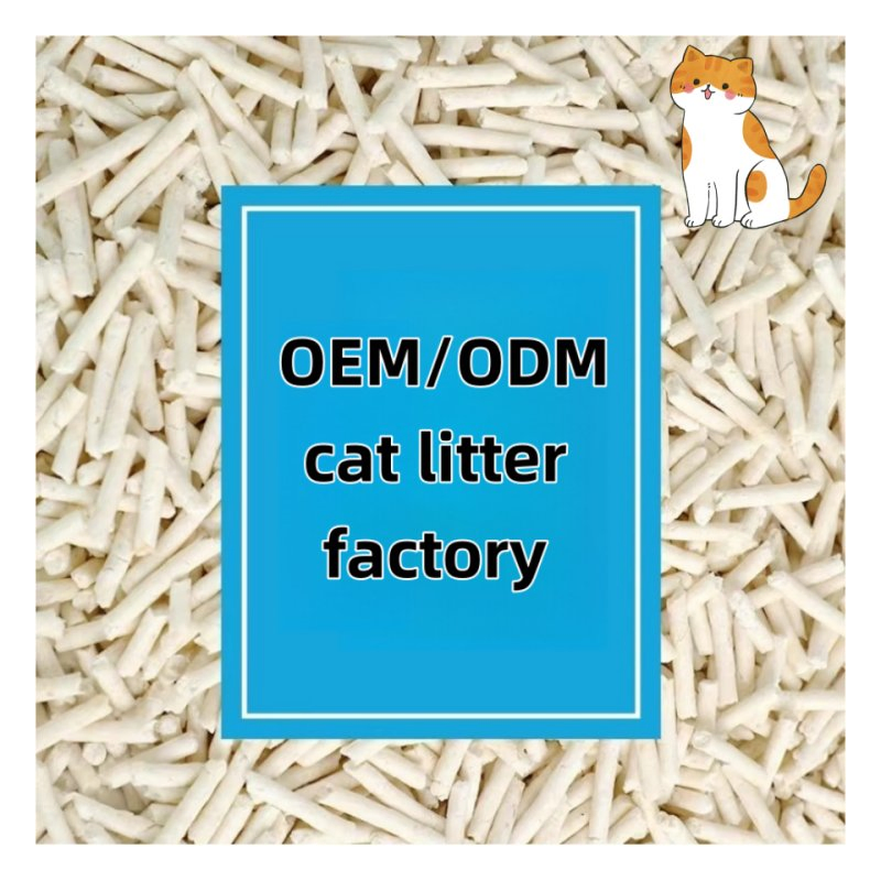 Clump-Tight Dust-Free Custom Biodegradable Tofu Cat Litter