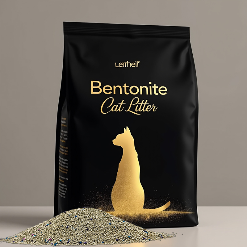 OEM/ODM Cat Sand Factory Paper Box Eco-Friendly Clumping Cat Pet Sand Litter Clean Dust Free Kitty Sand Bulk Powerful Clumping Bentonite Cat Litter