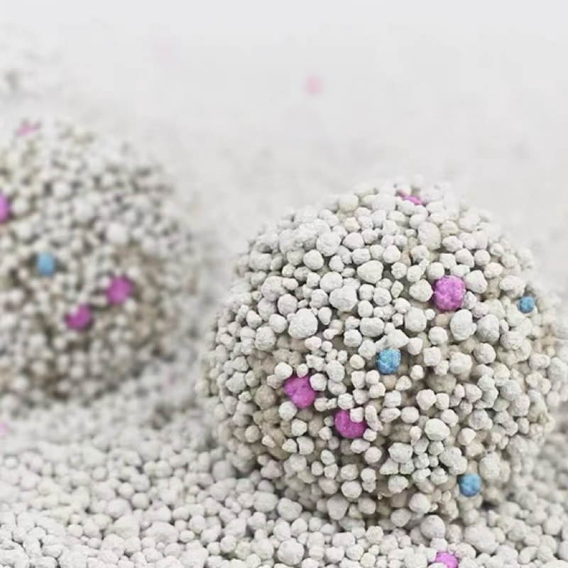 Natural Pet Products Pet Litter Ball-Type Clumping Low-Tracking Lightweight Bentonite Cat Litter