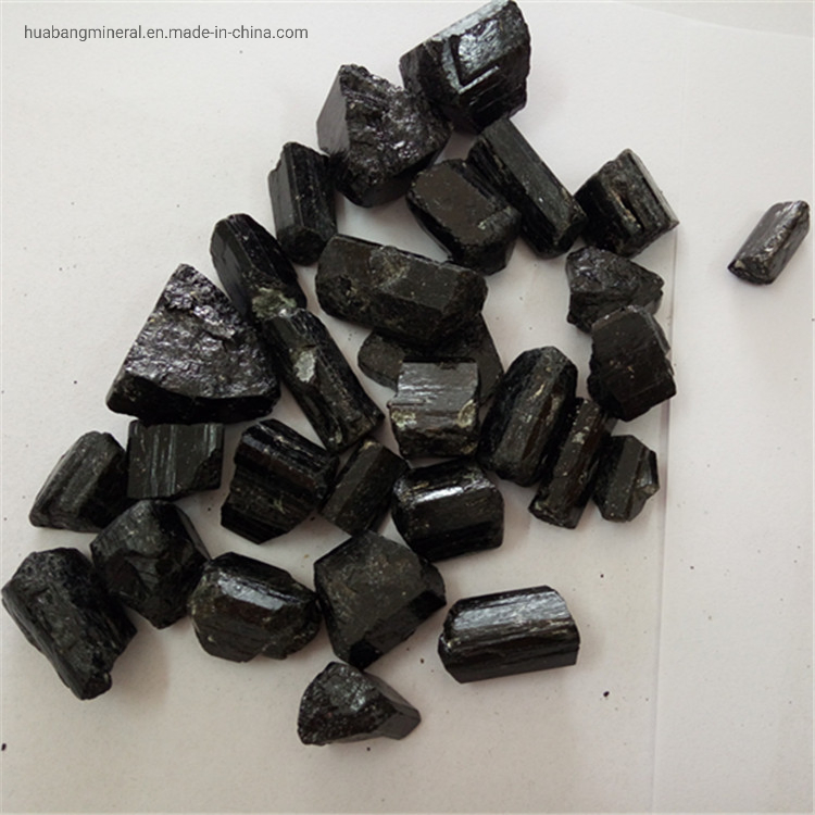 High Quality Raw Black Tourmaline Rough for Beads