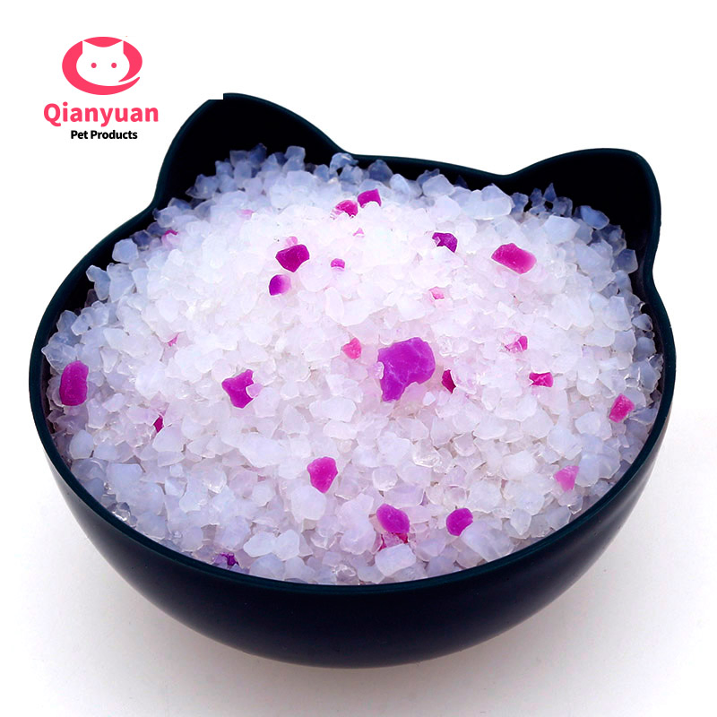 Dust Free Odor Control Non Clumping Easy Clean High Absorption Rate Factory Directly Sale Silica Gel Cat Litter