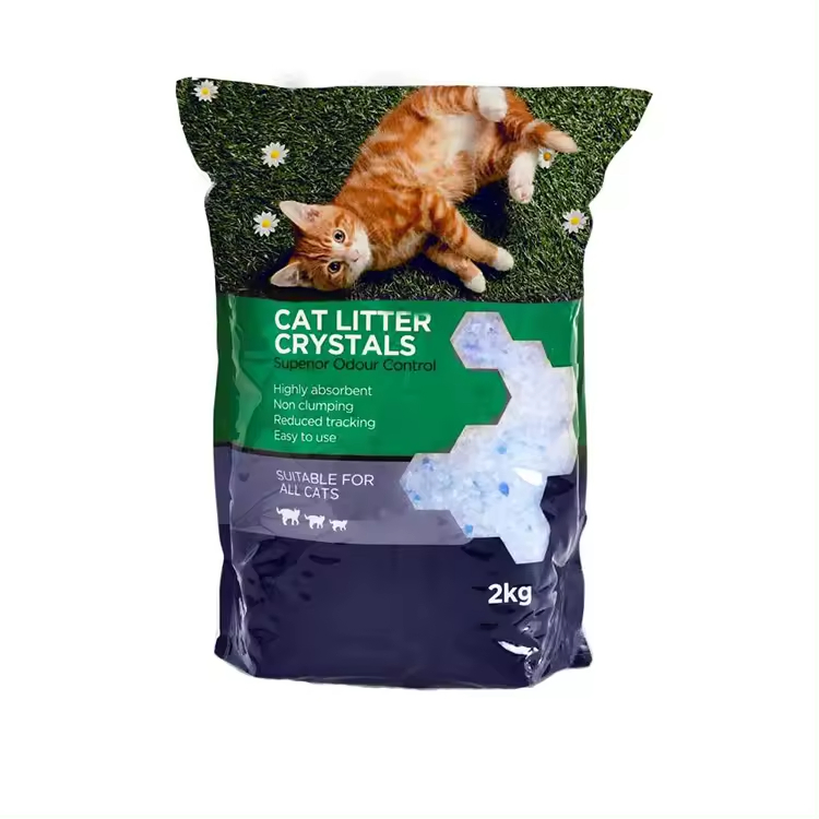 Pet Cat Accessories Factory Strong Deodorant Dust Free Cat Litter Crystal Cat Litter
