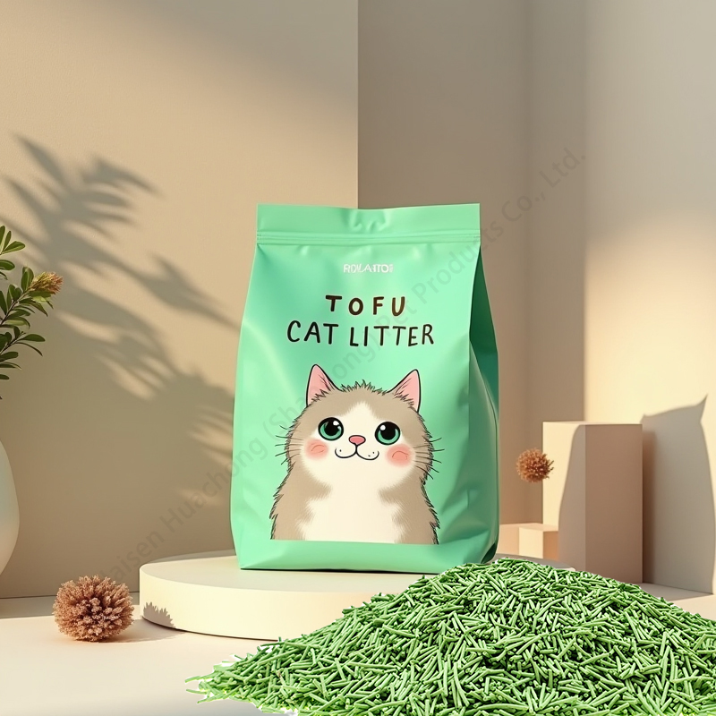 Beauty Products OEM/ODM Pet Tofu Sand Premium Eco-Friendly Natural Pea Piber Corn Starch Affordable Dust-Free Cat Litter