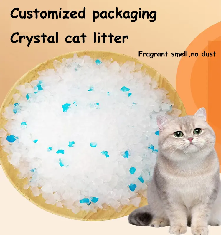 White Crystal Cat Litter