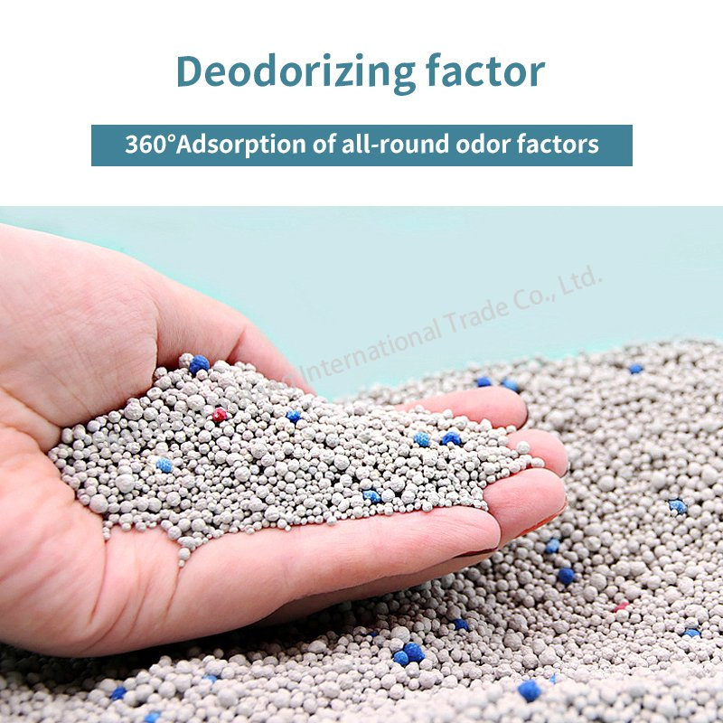 Cat Sand Mineral Litter Sodium-Based Ore Activated Charcoal Cat Litter Deodorising Dust-Free Cattery Source Factory Wholesale