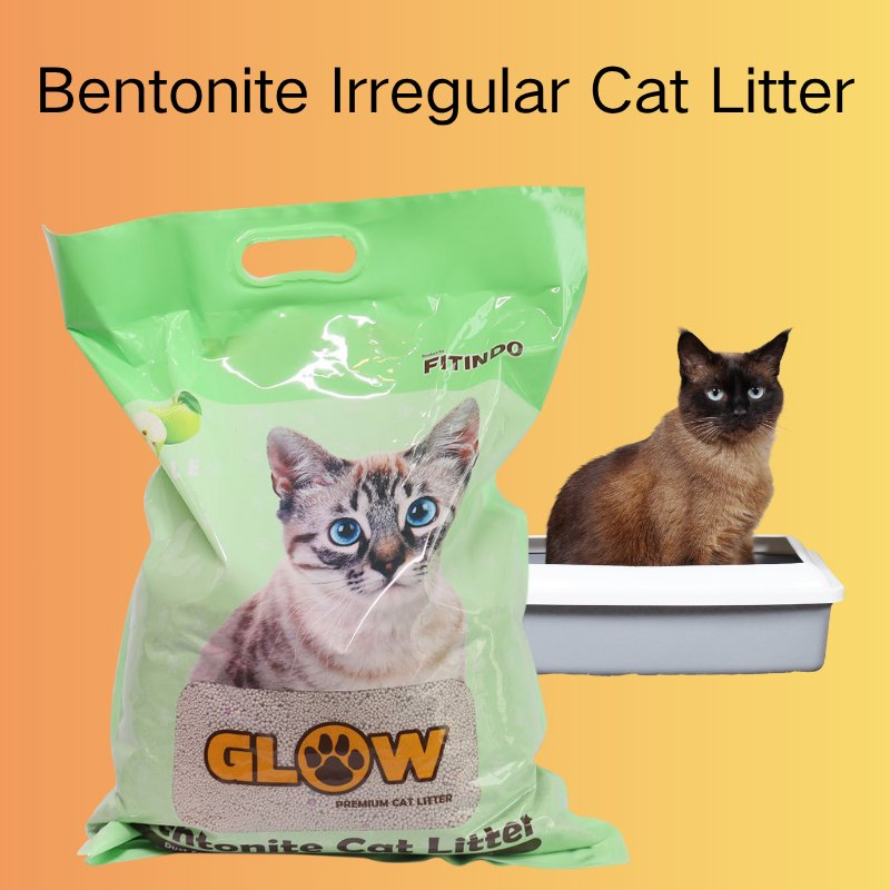 Premium Biodegradable Irregular Crushed Bentonite Cat Litter - Dust-Free, Quick-Clumping &amp; High Absorbency for Pet Care