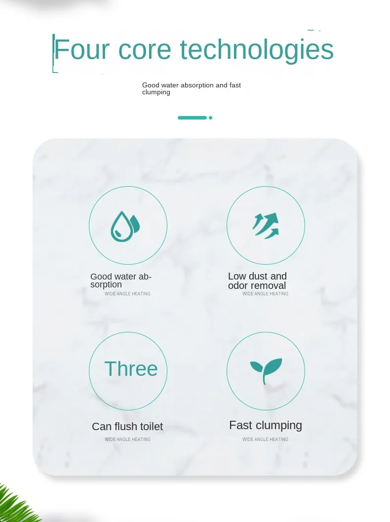 Tofu Cat Litter Detail 1