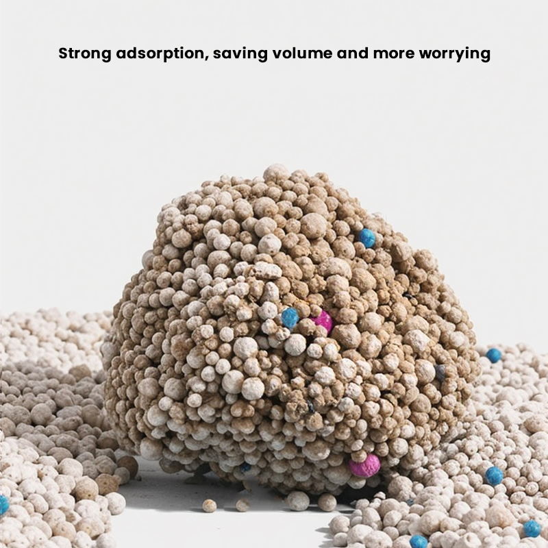 OEM/ODM Cat Sand Factory Paper Box Eco-Friendly Clumping Cat Pet Sand Litter Clean Dust Free Kitty Sand Bulk Powerful Clumping Bentonite Cat Litter