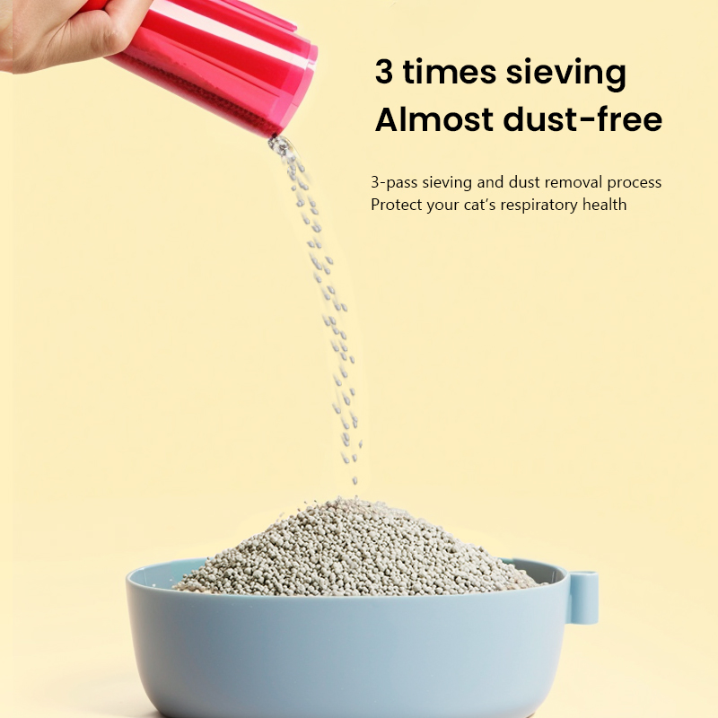 Bentonite Cat Litter Cat Supplies Natural Flushable Paper Plant Eco Biodegradable Non-Clumping