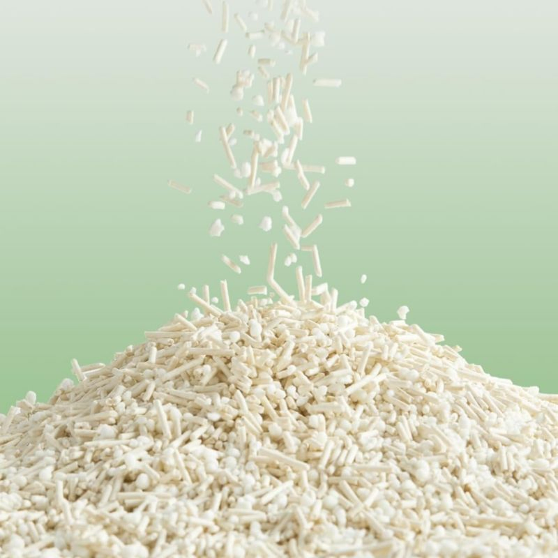 Biodegradable Cat Litter Sand Easy to Clean Flushable Broken Tofu