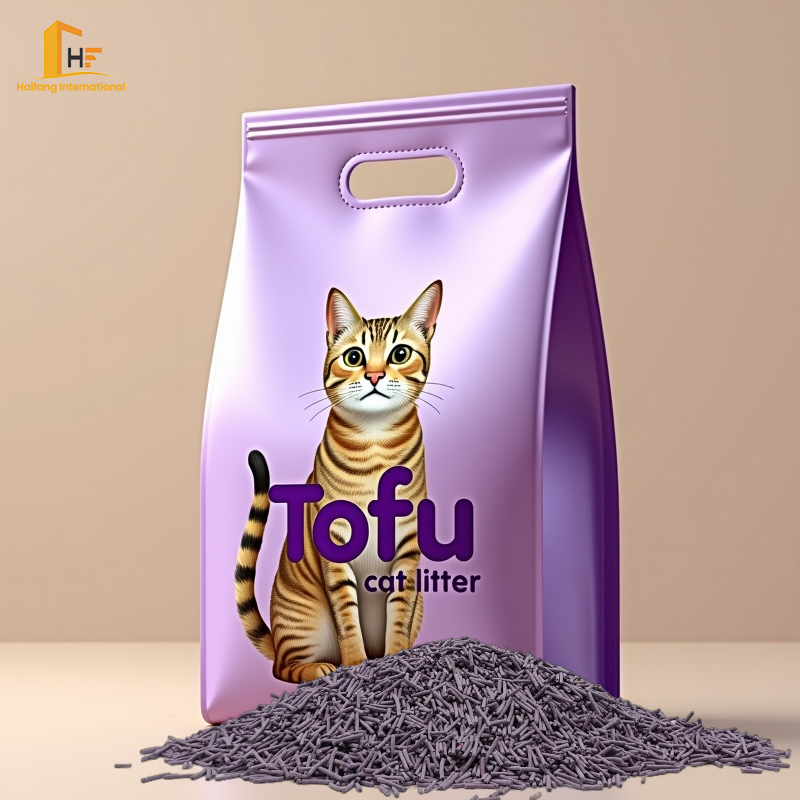 Wholesale Price Not Polluting The Environment Scent Clumping Pine Corncob Crystal Natural Cat Litter Activated Carbon Tofu Cat Litter