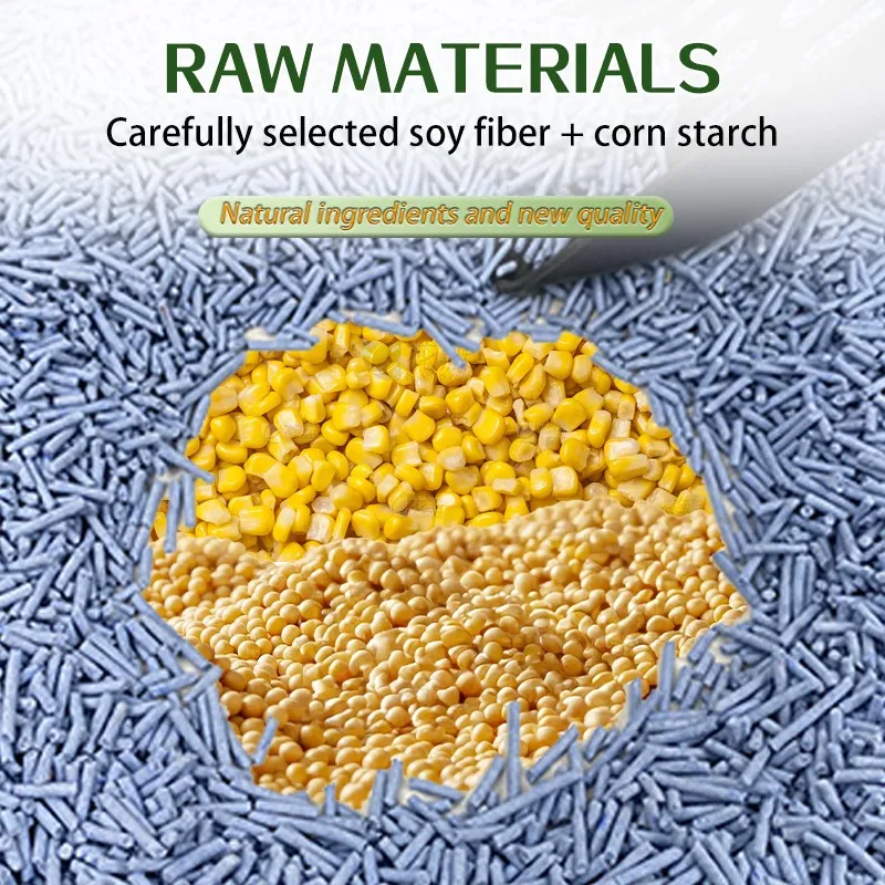 Tofu Cat Litter Detail 1