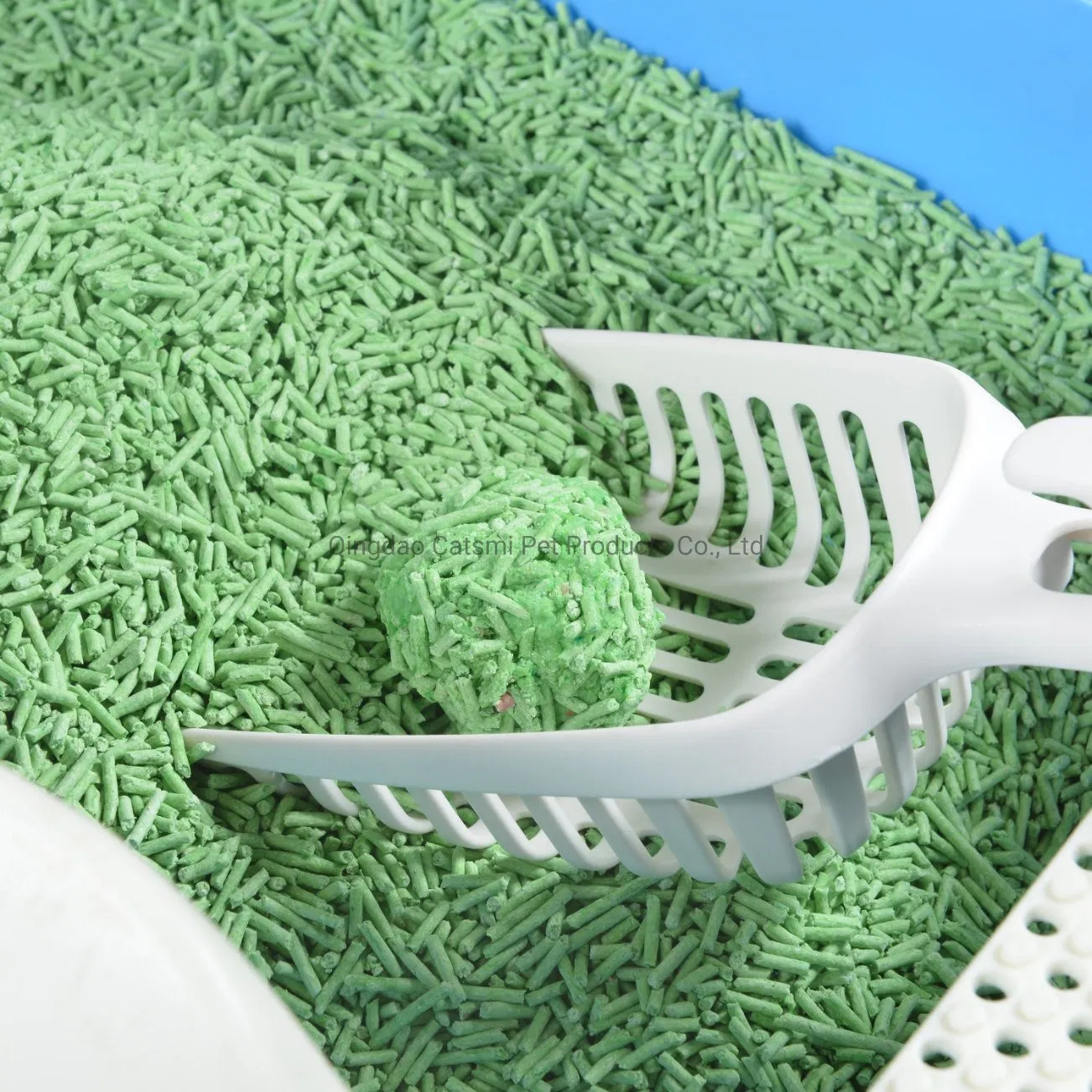 Easy Scoop Away Kitty Sand Green Tea/Aloe Natural Pine Wood/Paper/Tofu Cat Litter