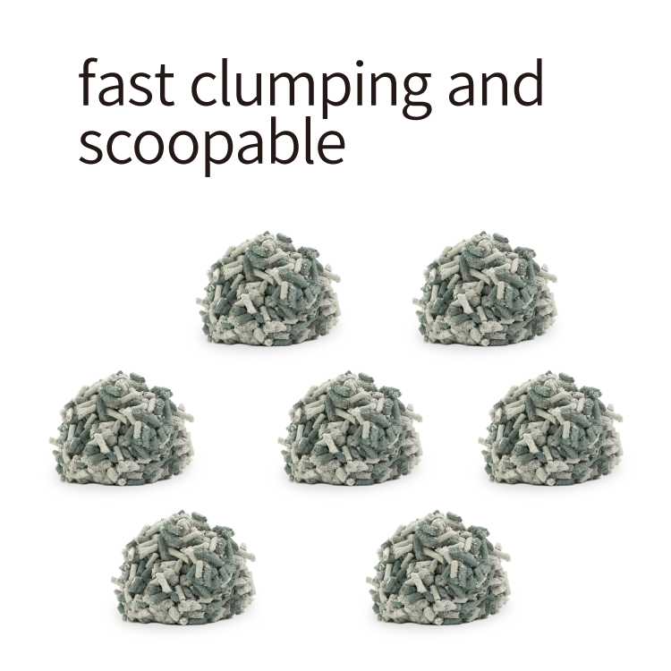 Mixed Cat Litter Sand Natural Scent with Bamboo for Ultimate Odor Control