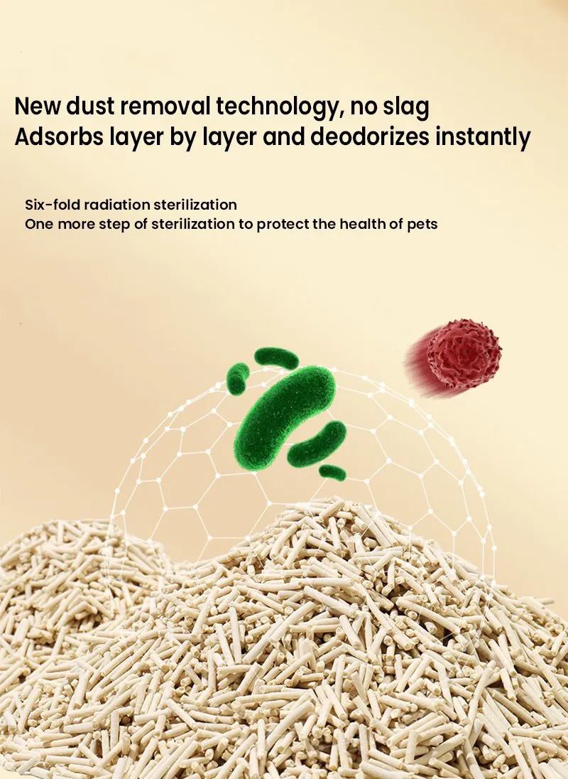 Tofu Cat Litter Detail 1