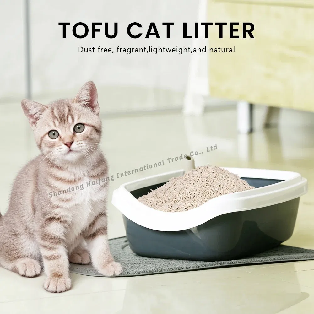 Toilet Products Manual Customized China Easy to Clump Clean Cat New Tofu Cat Litter