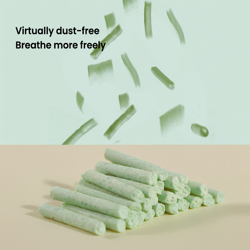 Manufacture Wholesale Factory Rich of Color Pet Products Pet Supplier Good Scooping Flushable 100% Biodegradable Pure Plant Tofu Cat Litter