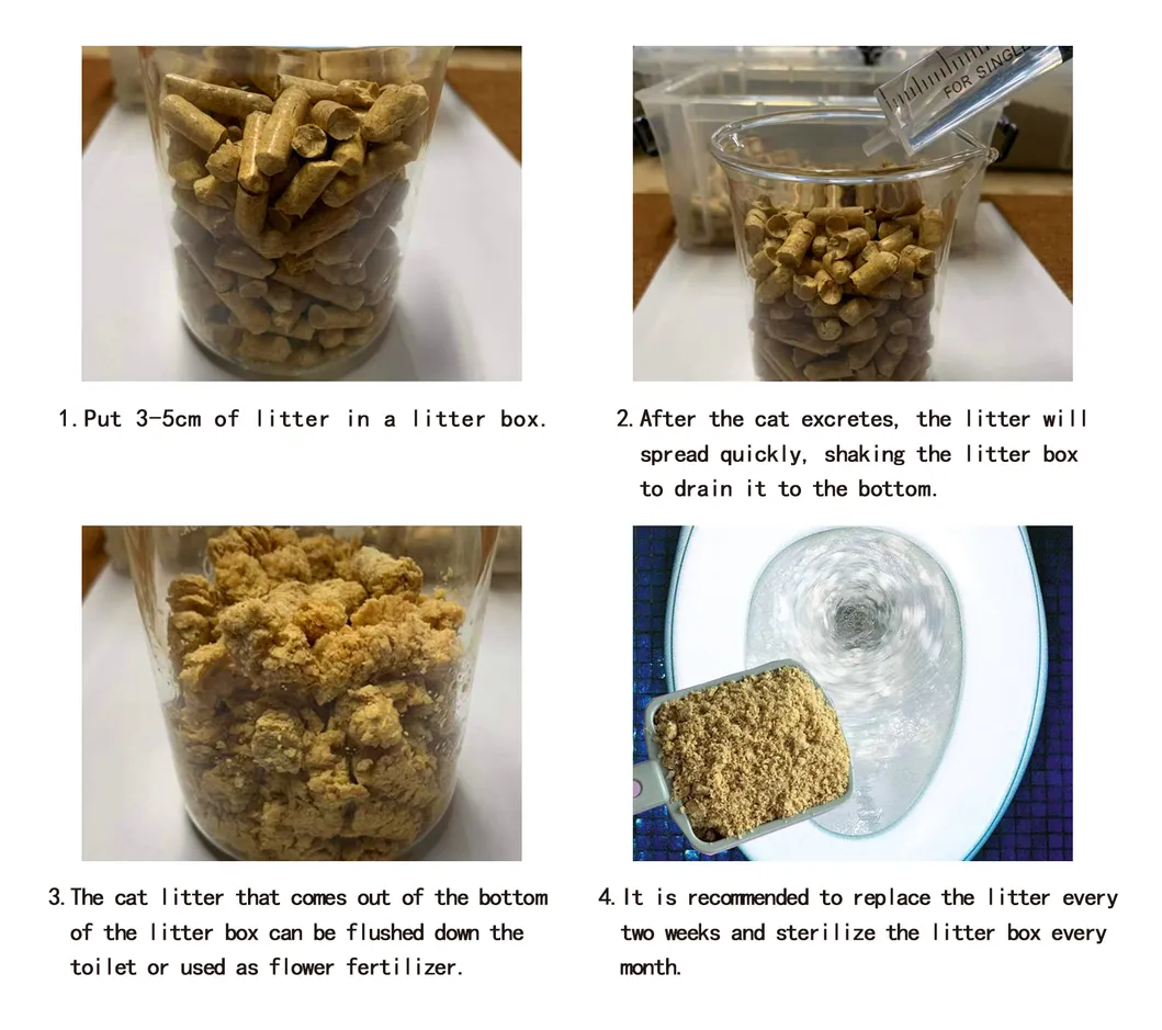 Pine Cat Litter Details