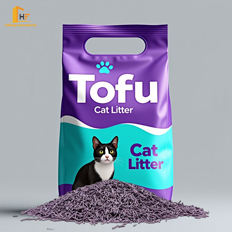 Cat Accessories Manufacture Supply OEM High Quality Pets Corn Pure Plant Pet Cleaning Products Sand Wholesale Sale Suppliers Bulk Flushable Tofu Cat Litter