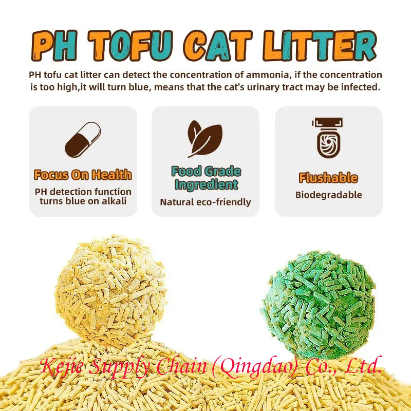 Odor-Locking pH Optimized Tofu Cat Litter