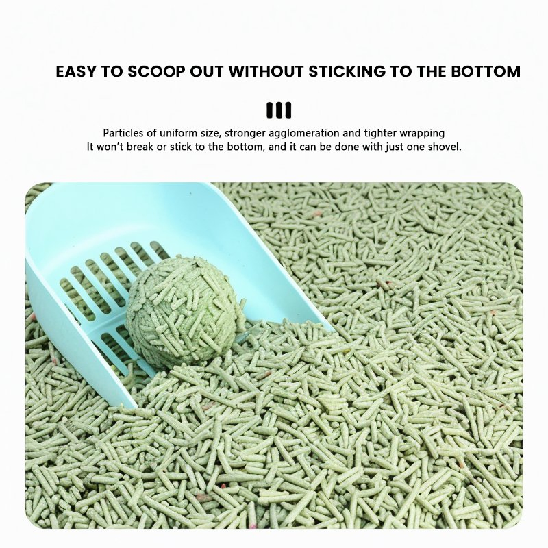 Manufacture Wholesale Factory Rich of Color Pet Products Pet Supplier Good Scooping Flushable 100% Biodegradable Pure Plant Tofu Cat Litter