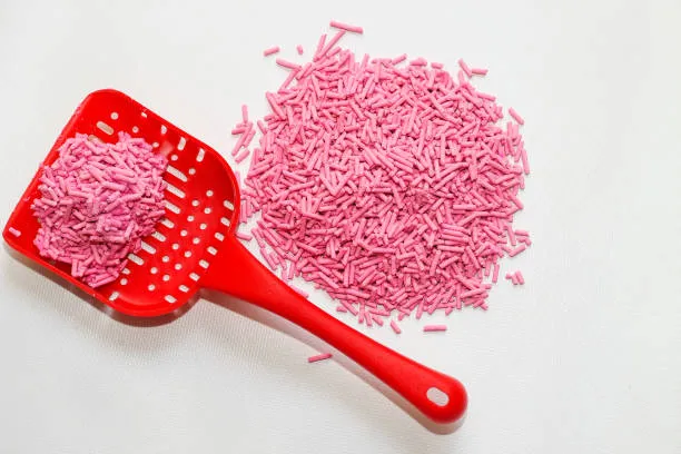 Pink Scented Cat Litter