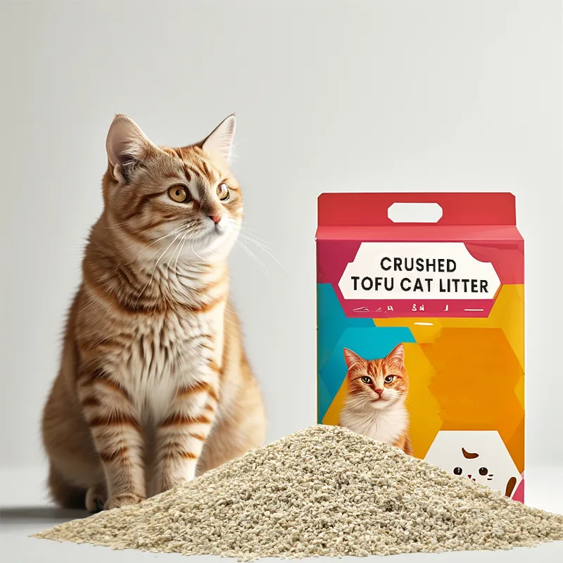 Crushed Tofu Cat Litter