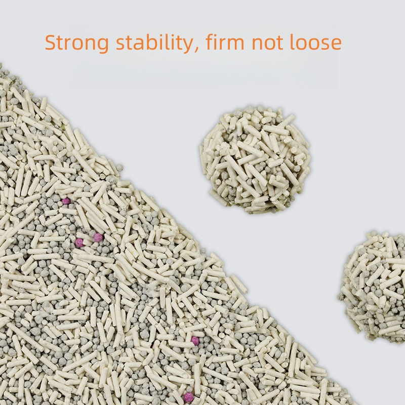 Pet Product Cat Litter Wholesale Mixed Sand Bentonite Deodorization Dust Free Affordable