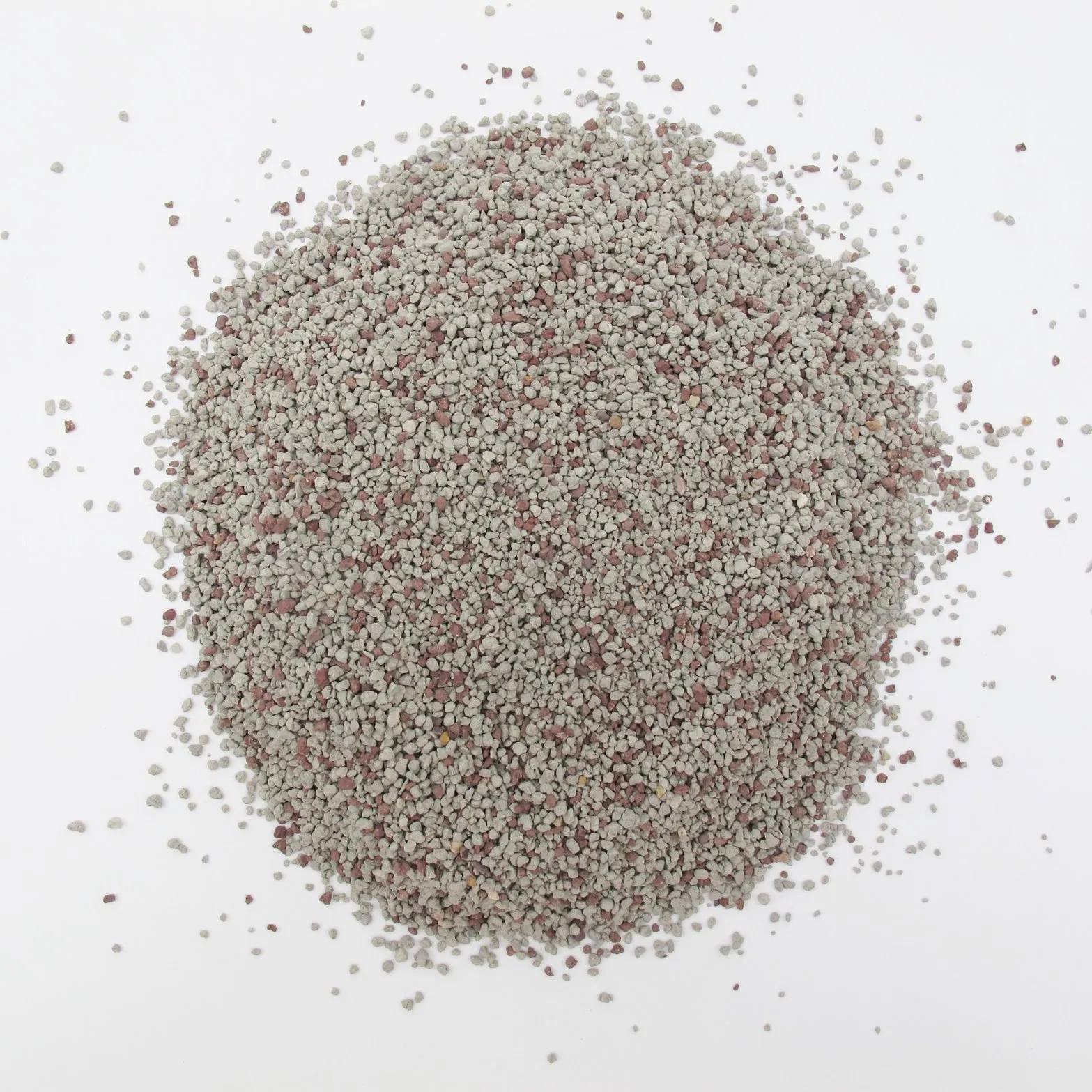 OEM Package Brands Odor Control Clumping Absorption 0.5-2.5mm 50% Montmorillonite +50% Purple Split Rock Ore +0.5-2mm Cat Pet Litters Bentonite Ore Sands