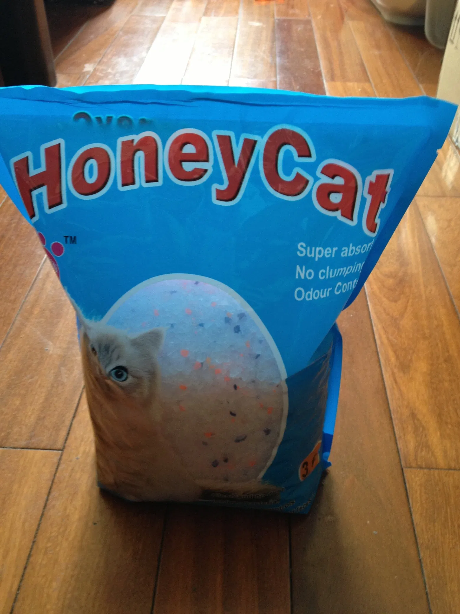 Ultra Less Dust and Strong Odor Control Natured Non-Clumping Silica Gel Cat Litter