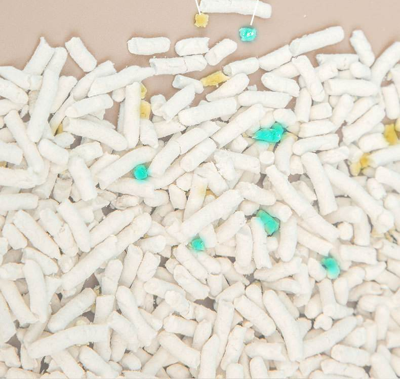 Green and Environmental Low Dust and Fast Condensation Paper Cat Litter