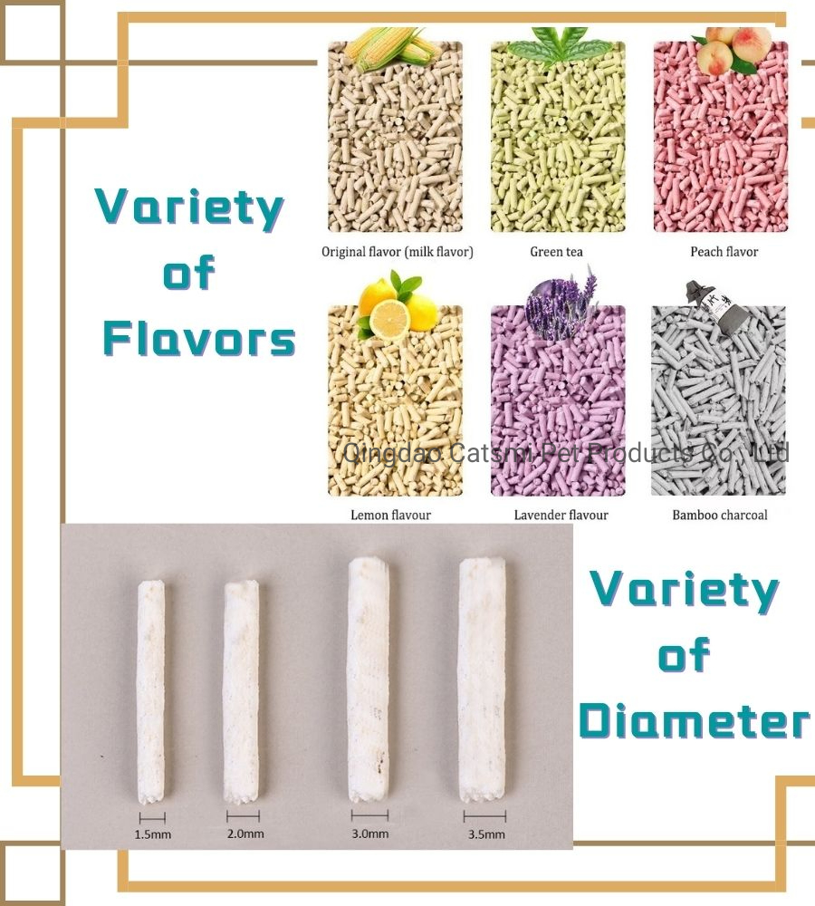 Environmental Protection Eco Cat Pet Sand Litter Broken Tofu Cat Litter Activated Charcoal Tofu Cat Litter