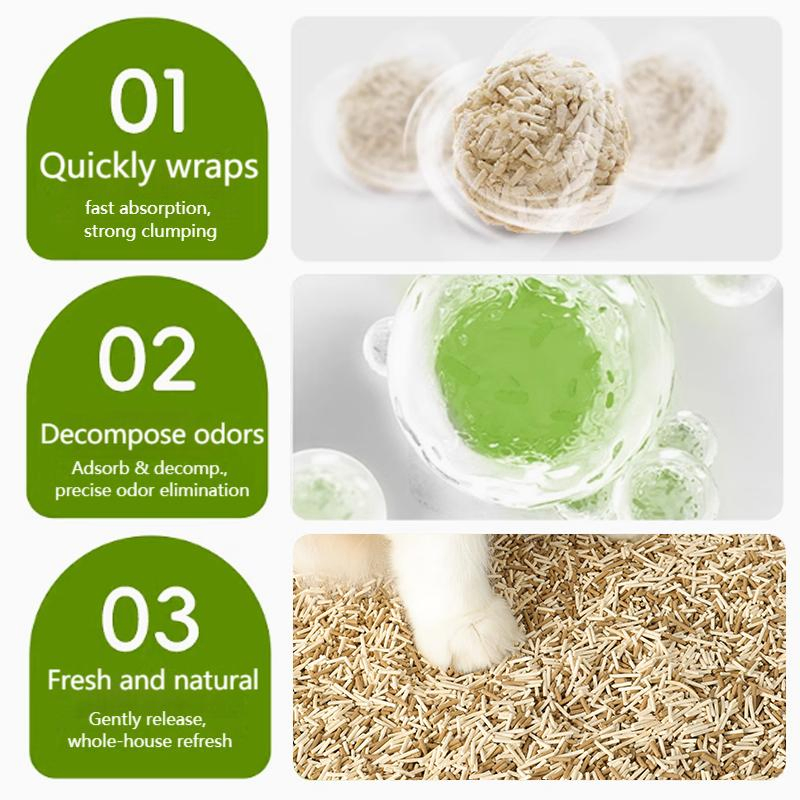 Mixed Cat Litter - Quick Clumping &amp; Non - Stick EU