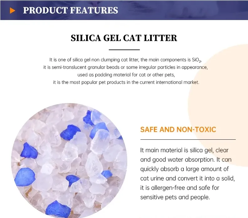 Silica Gel Cat Litter
