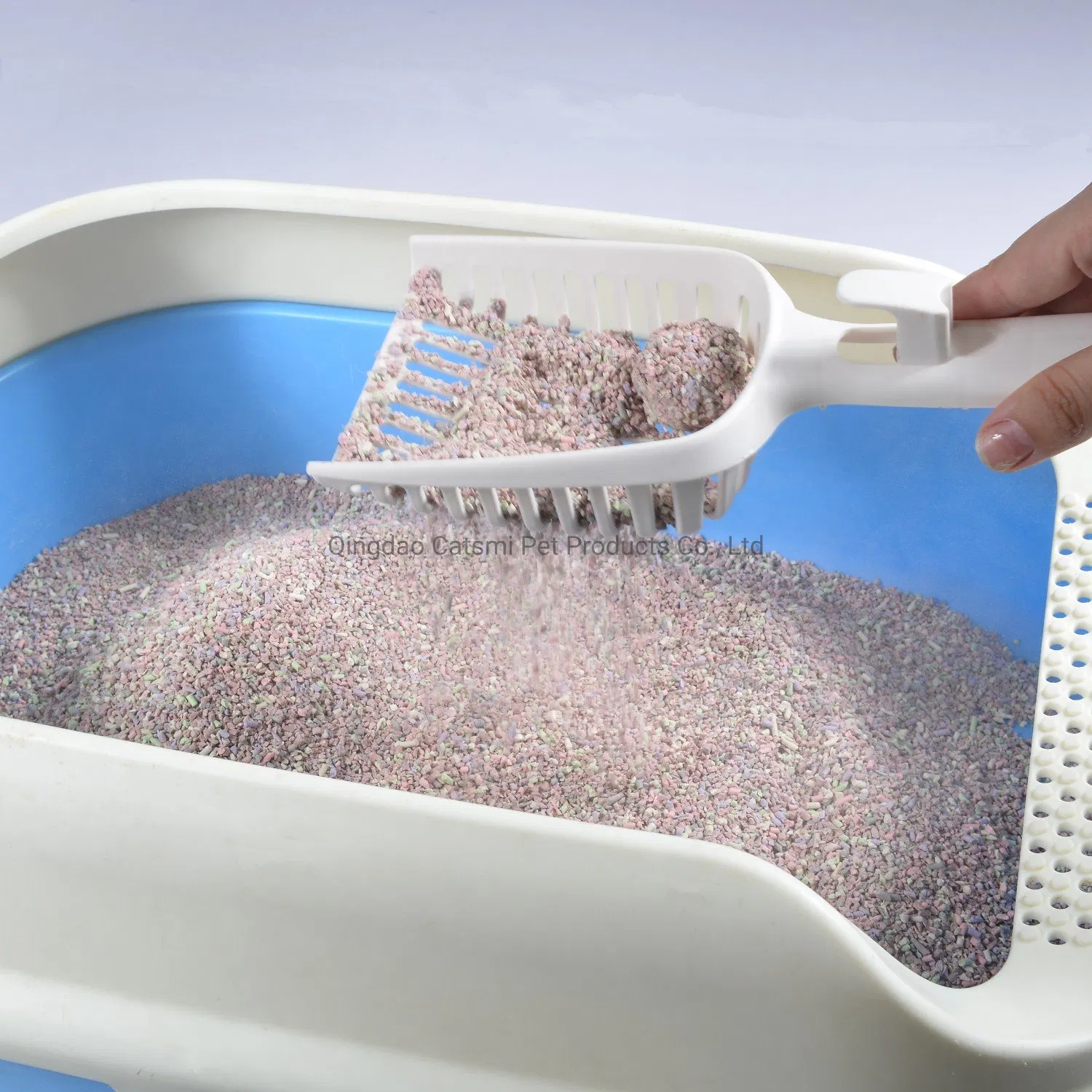 Factory Wholesale Pet Fast Clumping Soluble Broken Cat Sand Original/Mixing Scented Tofu Cat Litter